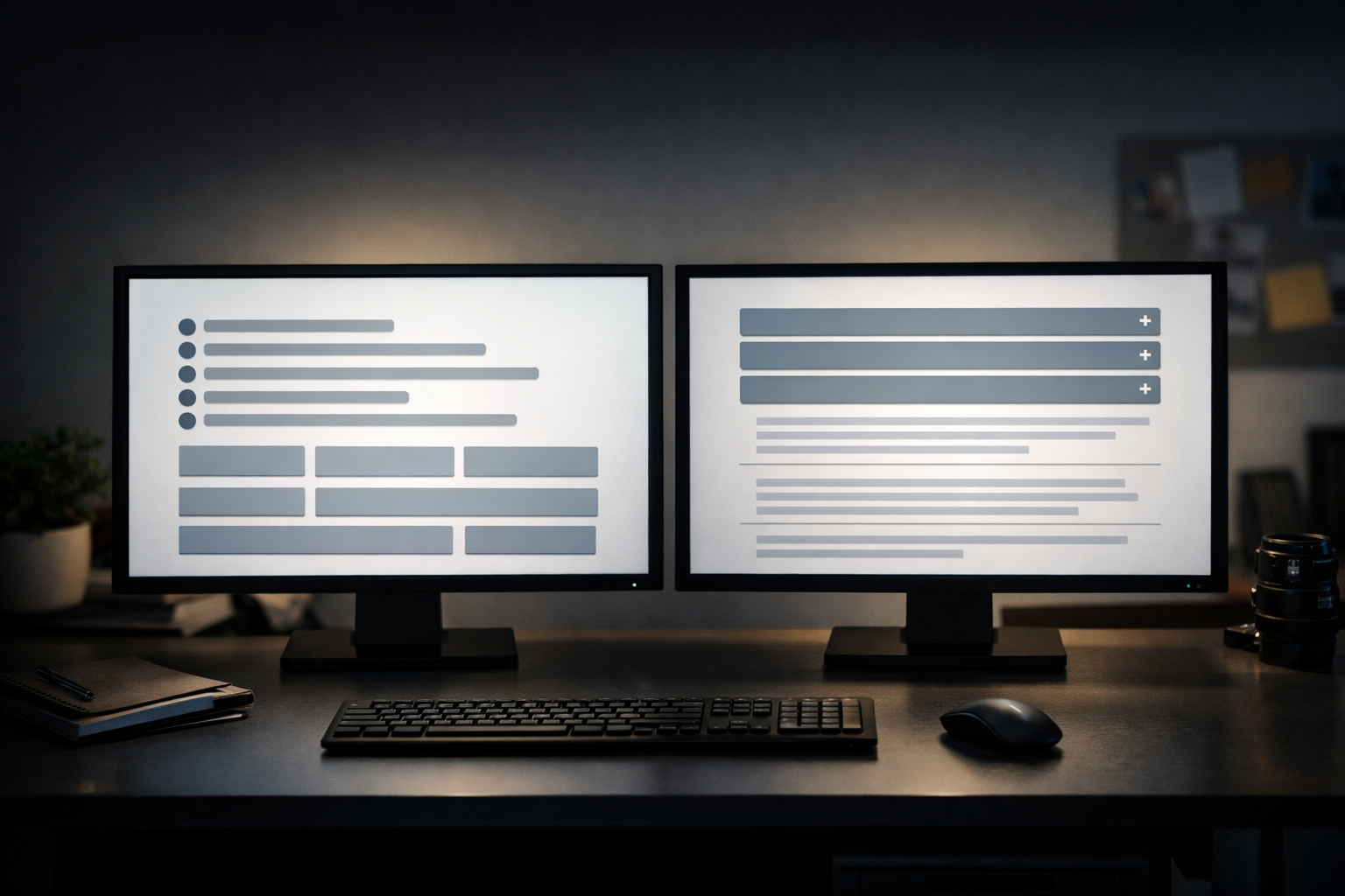 FAQ content structures for Hebrew vs English voice queries on screens.
