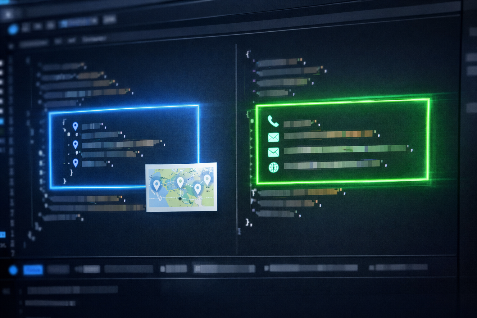 Computer screen displaying RealEstateAgent schema markup details.